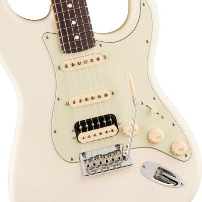 Fender フェンダー American Professional Stratocaster HSS RW Olympic White エレキギター ストラトキャスター ボディ画像