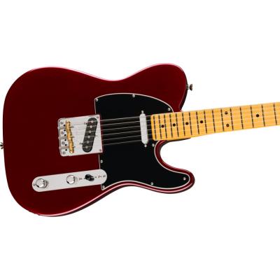 Fender フェンダー American Professional Telecaster MN Oxblood エレキギター テレキャスター ボディ斜めアングル画像
