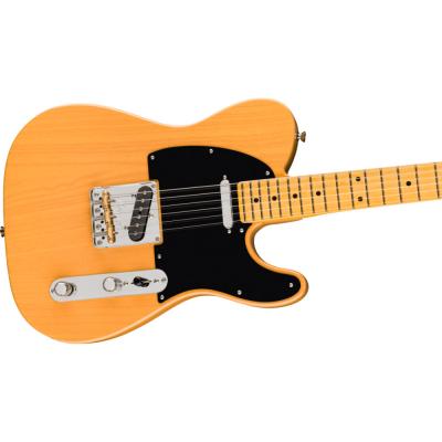 Fender フェンダー American Professional Telecaster MN Butterscotch Blonde エレキギター テレキャスター ボディ斜めアングル画像