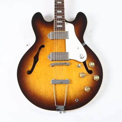 【中古】 エレキギター Epiphone Casino Blue Label Sunburst ブルーラベル 1970s Made in Japan マツモク製 エピフォン カジノ 詳細画像
