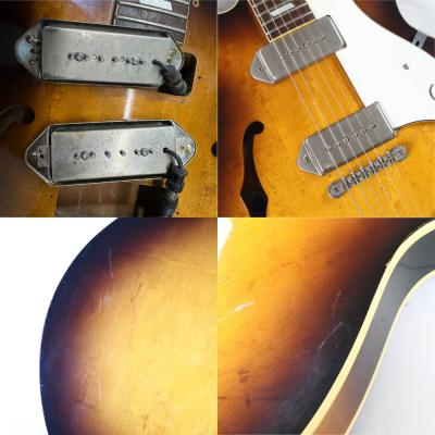 【中古】 エレキギター Epiphone Casino Blue Label Sunburst ブルーラベル 1970s Made in Japan マツモク製 エピフォン カジノ 詳細画像