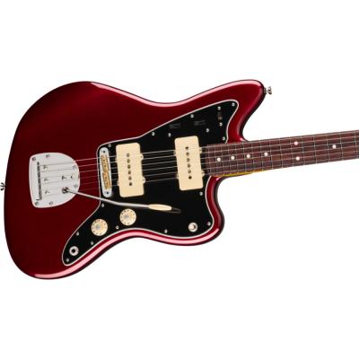 Fender フェンダー American Professional Jazzmaster RW Oxblood エレキギター ジャズマスター ボディ斜めアングル画像