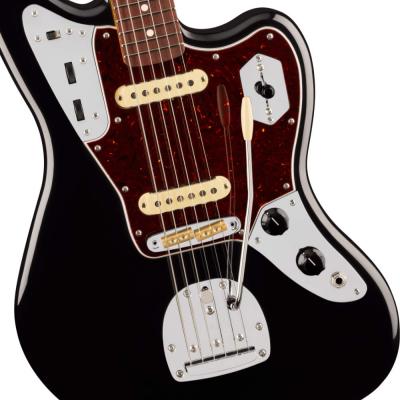 Fender フェンダー American Professional Jaguar RW Black エレキギター ジャガー ボディ画像