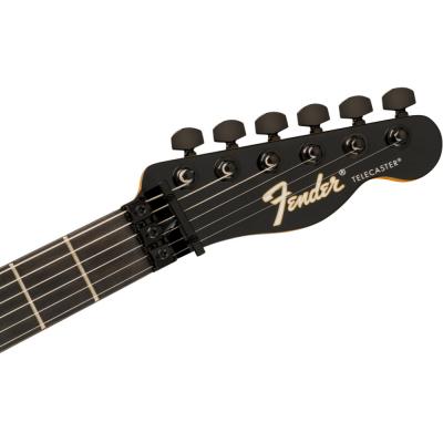 Fender フェンダー Limited Edition Player Fusion Telecaster HH Floyd Rose EB Aura Metallic エレキギター テレキャスター ヘッド画像