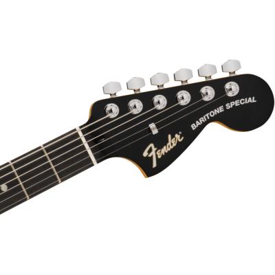 Fender フェンダー Limited Edition Player Fusion Jaguar Baritone EB Black エレキギター バリトン ジャガー ヘッド画像