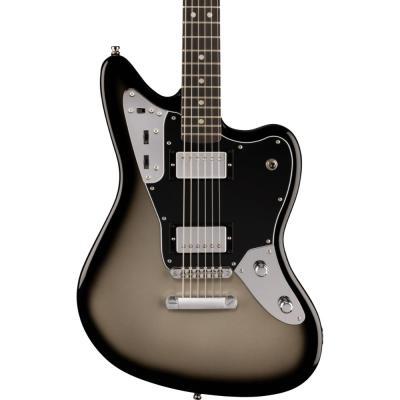 Fender フェンダー Limited Edition Player Fusion Jaguar Baritone EB Silverburst エレキギター バリトン ジャガー ボディ画像