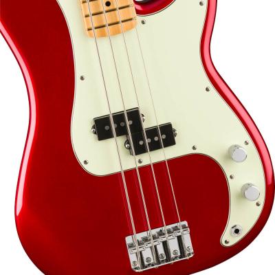 Fender フェンダー 75th Anniversary Player II Precision Bass MN Candy Apple Red エレキベース プレシジョンベース ボディアップ画像