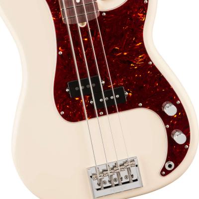 Fender フェンダー American Professional Precision Bass RW Olympic White エレキベース プレシジョンベース ボディ画像