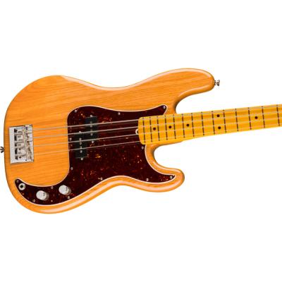 Fender フェンダー American Professional Precision Bass MN Natural エレキベース プレシジョンベース ボディ斜めアングル画像