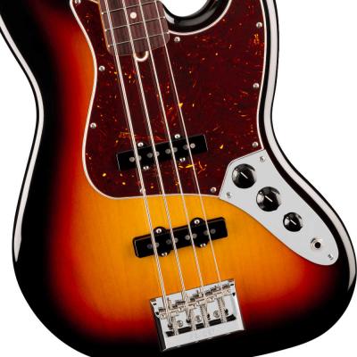 Fender フェンダー American Professional Jazz Bass RW 3-Color Sunburst エレキベース ジャズベース ボディ画像