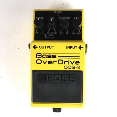 【中古】 ベースオーバードライブ エフェクター BOSS ODB-3 Bass OverDrive ベースエフェクター