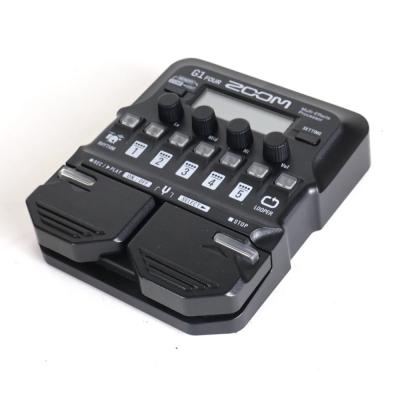 【中古】 ズーム ZOOM G1 FOUR ギターマルチエフェクター 斜めアングル画像
