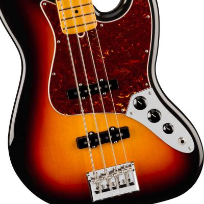 Fender フェンダー American Professional Jazz Bass MN 3-Color Sunburst エレキベース ジャズベース ボディ画像