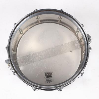 【中古】 スネアドラム ヤマハ YAMAHA SD-965M Seamless Steel Shell 14x6.5 Made in Japan 上面