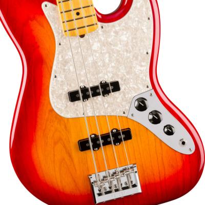 Fender フェンダー American Professional Jazz Bass MN Aged Cherry Burst エレキベース ジャズベース ボディ画像