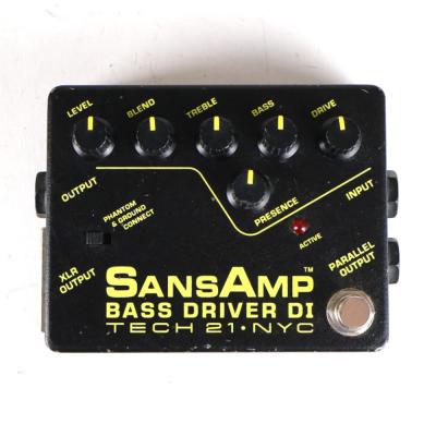 【中古】サンズアンプ ベースドライバーDI TECH21 SansAmp BASS DRIVER DI 旧仕様 前期型 ベース用DI プリアンプ