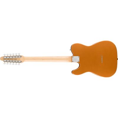 Squier スクワイア スクワイヤー Paranormal Troy Van Leeuwen Telecaster XII Laurel Fingerboard Copper エレキギター ボディバック