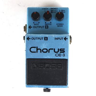【中古】 コーラス エフェクター BOSS CE-3 Chorus Made in JAPAN ギターエフェクター