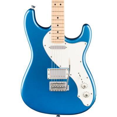 Squier スクワイア スクワイヤー Paranormal Stratocaster Deluxe MN PPG Lake Placid Blue エレキギター ストラトキャスター ボディ画像