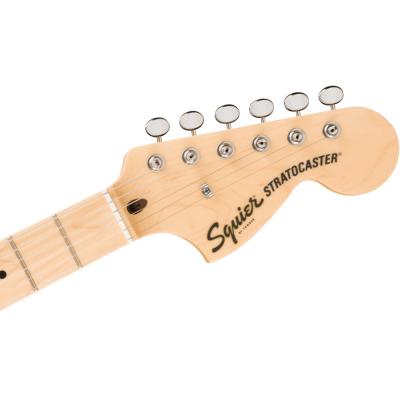 Squier スクワイア スクワイヤー Paranormal Stratocaster Deluxe MN PPG Lake Placid Blue エレキギター ストラトキャスター ヘッド画像