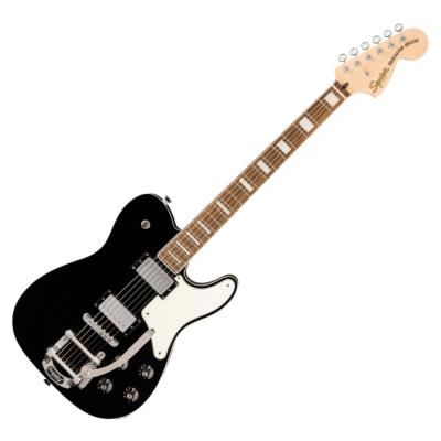 Squier スクワイア スクワイヤー Paranormal Troublemaker Telecaster Deluxe Bigsby LRL PPG Black エレキギター テレキャスター