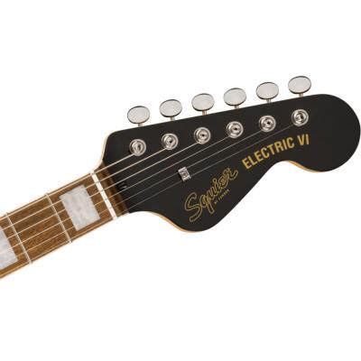 Squier スクワイア スクワイヤー Paranormal Electric VI LRL PPG 3-Color Sunburst 6弦エレキベース ヘッド画像