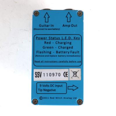 【中古】 ディレイ RED WITCH SEVEN SISTERS Violet Delay レッドウィッチ ギターエフェクター ボトム画像