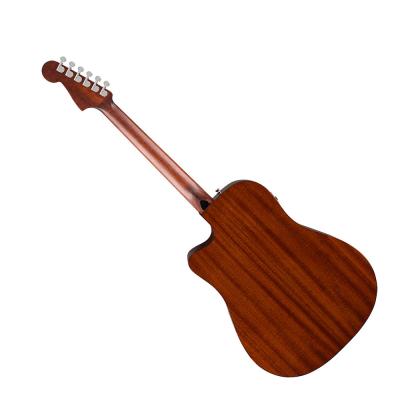 Fender フェンダー California Deluxe Redondo CE Black エレクトリックアコースティックギター 背面