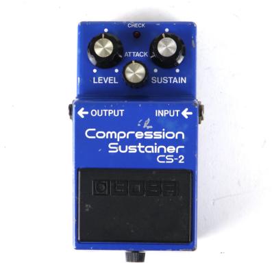 【中古】コンプレッサー エフェクター BOSS CS-2 Compression Sustainer Made in Japan ギターエフェクター