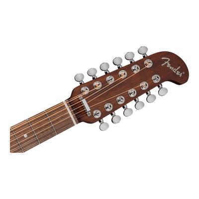 Fender フェンダー California Deluxe Villager E Black 12弦 エレクトリックアコースティックギター ヘッド