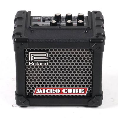 【中古】 ギターアンプ Roland ローランド MICRO CUBE BLACK コンボアンプ フロント画像