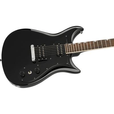 GRETSCH グレッチ Streamliner CVT Jet Black エレキギター ボディ斜めアングル画像