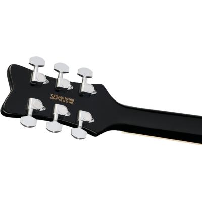 GRETSCH グレッチ Streamliner CVT Jet Black エレキギター ヘッドバック画像