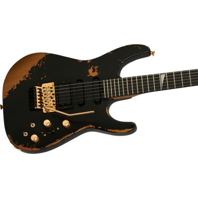 Jackson Pro Series Signature Phil Collen PC1-E Ebony Fingerboard Worn Black エレキギター ボディトップ
