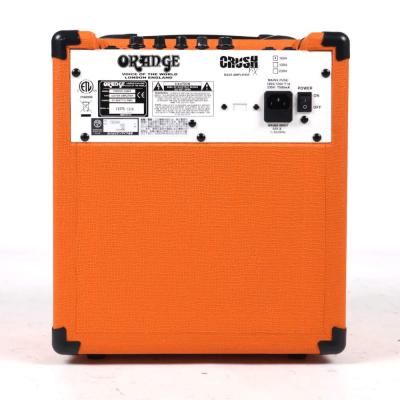 【中古】 ベースコンボアンプ オレンジ ORANGE CRUSH25BX 25W ベースコンボアンプ CR25BX リア画像