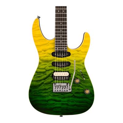 Charvel シャーベル Pro-Mod Plus Dinky DK24 HSS 2PT EB QM Zombie Fade エレキギター ボディ