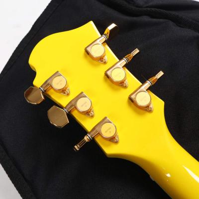 【中古】 BURNY by FERNANDES MG-145S HY hideモデル Yellow Heart イエローハート エレキギター ヘッド裏画像