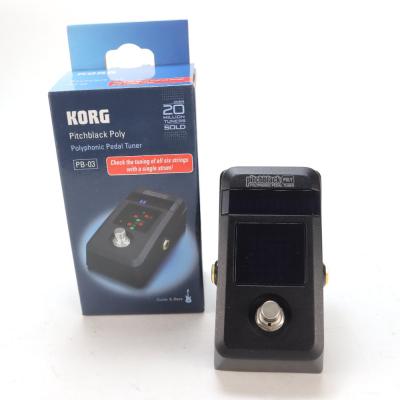 【中古】 ペダルチューナー KORG PB-03 pitchblack poly