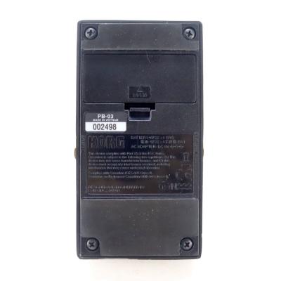 【中古】 ペダルチューナー KORG PB-03 pitchblack poly ボトム画像
