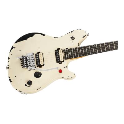 EVH イーブイエイチ Limited Edition Wolfgang Special Striped Series Distressed Ivory エレキギター ボディ