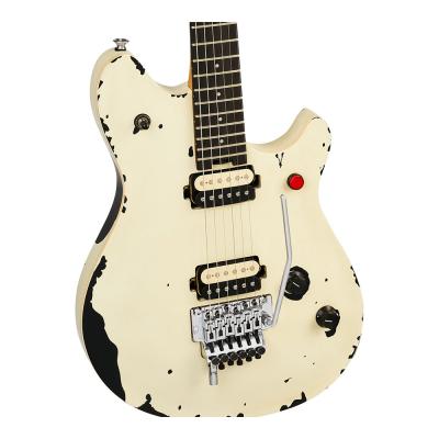 EVH イーブイエイチ Limited Edition Wolfgang Special Striped Series Distressed Ivory エレキギター ボディ