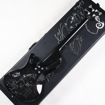 【中古】SAGO サゴ Custom Model RIO Mary’s Blood 2019年製 エレキベース メンバー全員の直筆サイン入り ボディバック画像