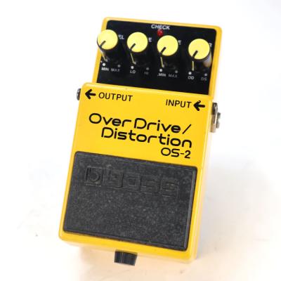 【中古】オーバードライブ ディストーション エフェクター BOSS OS-2 OverDrive Distortion ギターエフェクター