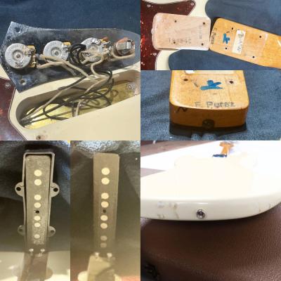【中古】 エレキベース FENDER フェンダー American Vintage ’62 Jazz Bass OWH 2008年製 Made in USA ジャズベース 内部