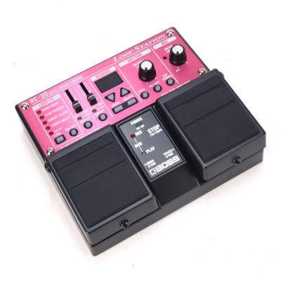 【中古】 ルーパー ループステーション BOSS RC-30 LOOP STATION 最大3時間の録音 99フレーズのメモリー 斜めアングル画像