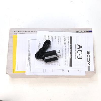 【中古】 アコースティックギター用プリアンプ ZOOM AC-3 Acoustic Creator 付属品画像