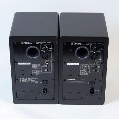 【中古】 パワードスピーカー 2本セット ペア ヤマハ YAMAHA HS5 パワードスタジオモニタースピーカー モニタースピーカー 背面