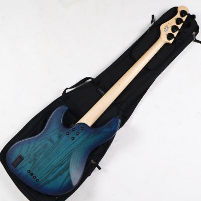 【中古】 エレキベース Fujigen FGN JMJ-ASH-DE-M SBBM See through Blue Burst Matt フジゲン EMGピックアップ搭載 ボディバック画像