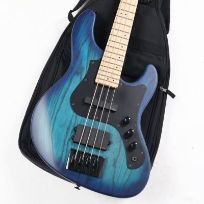 【中古】 エレキベース Fujigen FGN JMJ-ASH-DE-M SBBM See through Blue Burst Matt フジゲン EMGピックアップ搭載 ボディ画像