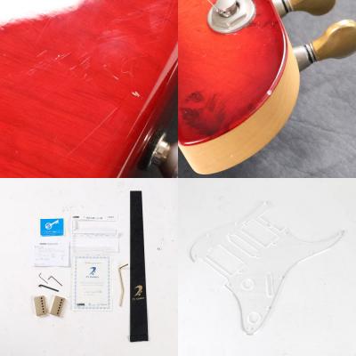 【中古】 エレキギター T’s Guitars DST-Pro24 赤鬼 日本製 ティーズギター 傷、付属品